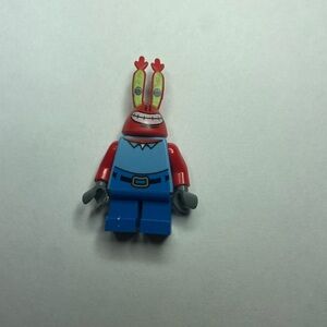 LEGO Misprint Error Mr Krabs Spongebob minifigure 3825 Krusty Krab